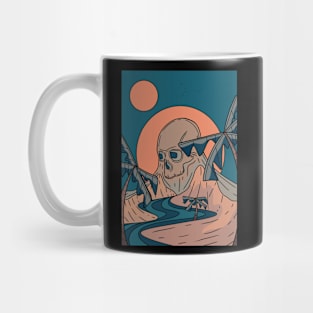 The skull dune hill Mug